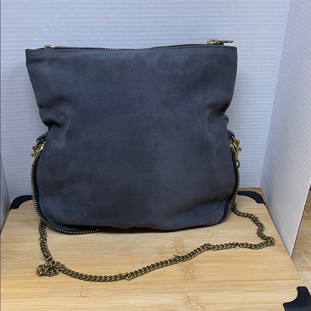 Brunswick & Co. Suede Bag